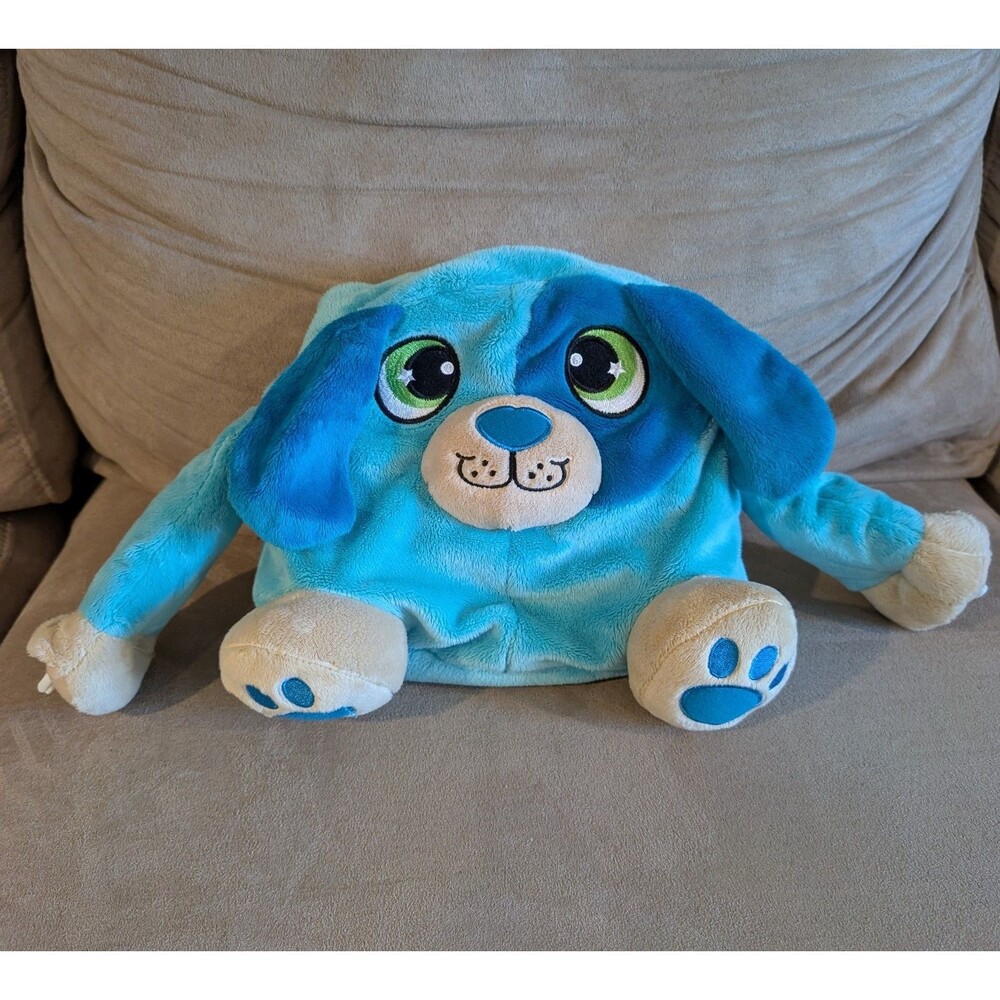 Lunch Pets Insulated Kids Lunch Box blue plush lunch 10"x8" Floppy Ears